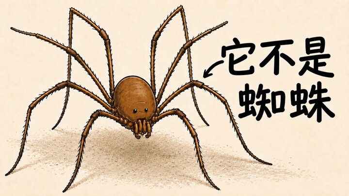 Absolutely don’t kill the long-legged spider—you’ve been misunderstanding him all along.