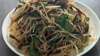 phải biết sớm hơn.đậu đủa làm mắm trộn đu đủ.Không ngờ ngon tuyệt vời
