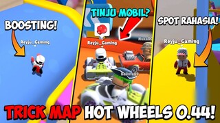 NEW TIPS TRICK & SHORTCUT MAP HOT WHEELS UPDATE 0.44! BISA NONJOK MOBIL & TRICK BOOST - Stumble Guys