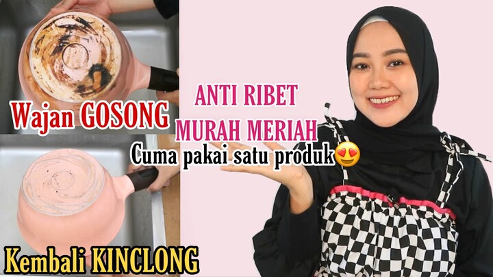 WAJAN GOSONG KEMBALI KINCLONG| #GLOWUP2022 CLEANING MOTIVATION| BEBERES PERABOTAN DAPUR