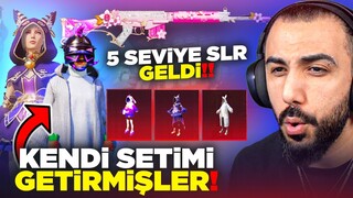 YENİ 5 SEVİYE SLR GELDİ!! 😮 KENDİ RÖPTEŞAMBIR SETİMİ GETİRMİŞLER!! | PUBG MOBILE