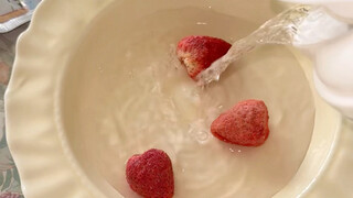 Pertama kali dengar stroberi kering beku! Bukan terbuat dari stroberi asli?