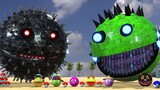 [Pac Man World] การปะทะกันของ Pac Man Robot และ Pac Man สัตว์ประหลาด 8