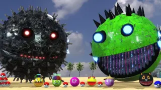 [Pac-Man] Robot Pac-Man vs. Robot Monster & Their Pokémon EP8