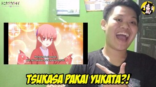 Di eps. 6 ada scene mandi bareng?! Mana tahan! 🥵🥵🥵 - Reaction Tonikaku Kawaii eps 6