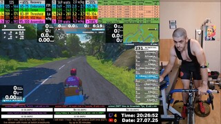 Zwift Cycling Workout 27.07.2025