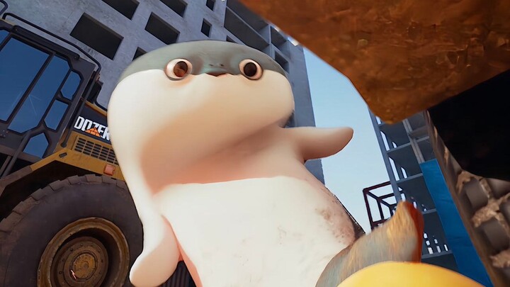 Đạp bóng bay, nhưng theo góc nhìn của chú mèo ôm đầu