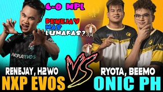 6 Winstreak PagPasok sa MPL S8! NEXPLAY EVOS [Renejay, H2wo] vs. ONIC PH [Ryota, Beemo, Hate] ~ MLBB