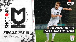 FIFA 22 MK Dons Road To Glory | Dean Lewington Memimpin The Dons Menuju Premier League?! #41