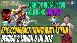 PART #34 EPIC COMEBACK TERBAIK SERASA MAIN 2 LAWAN 5 BOZ ANGELLL