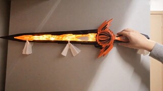 (เร็วสุดทั้งเครือข่าย!) 699 คุ้มมั้ย? รีวิวและจัดแสดง Kamen Rider Holy Blade 80cm Unmarked Sword Nih