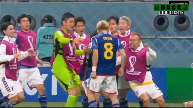 Spain vs jepang