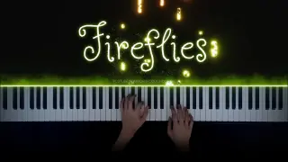 Owl City - Fireflies | Piano Cover with Violins (with Lyrics & PIANO SHEET)