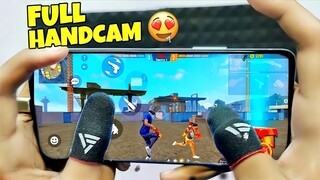 REALME NARZO 20 PRO FREE FIRE GAMEPLAY TEST 4 FINGER CLAW HANDCAM M1887 ONETAP HEADSHOT 90HZ DISPLAY