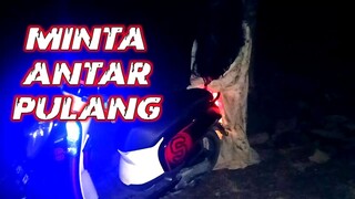 Motor di angkat kunti