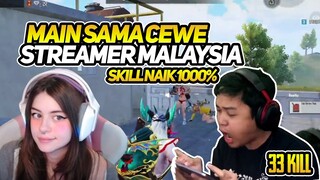 Dinonton Cewe Streamer Malaysia, Kapten langsung Pamer Skill | PUBG Mobile Indonesia