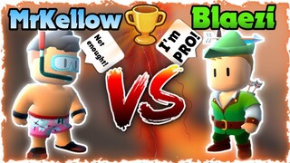 MrKellow vs Blaezi Playz in Stumble Guys