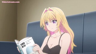 Eps_1 senior kerja blonde cantik sok keras tapi aslinya canggung [My Awkward Senpai]