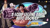 GACHA SUPER HOKI 3 EQUIP LEGEND BARU AUTO 850 K CP - NEW WORLD VIRGOUR VOYAGE