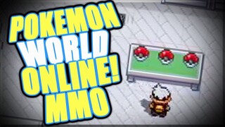 ANOTHER POKEMON MMO?!? Pokemon World Online Showcase!