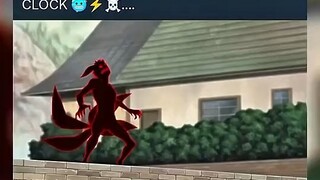 Might guy & Rock lee vs demon fox clock