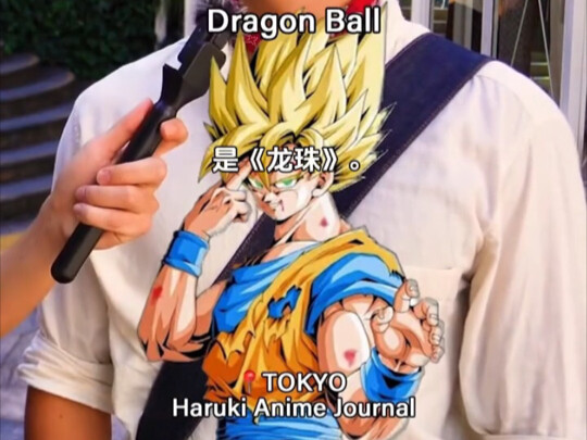 日本街头采访，路人小哥：DRAGON BALL Z是世界第一的动漫！