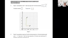 MATEMATIK F4 TRANSFORMASI 1