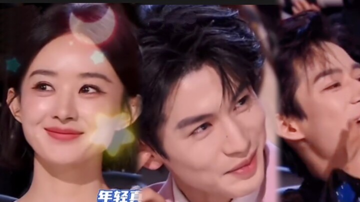 Everyone in the audience laughed out loud when Ding Yuxi ran over to help Yu Shuxin.