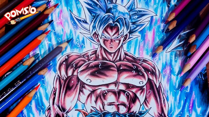 Dibujo de Goku Ultra Instinto