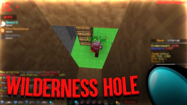 A WILDERNESS HOLE Led To A RICH RAID | Minecraft HCF