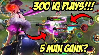 FANNY GAMEPLAY | MOBILE LEGENDS BEST FANNY PLAYS | 300 IQ