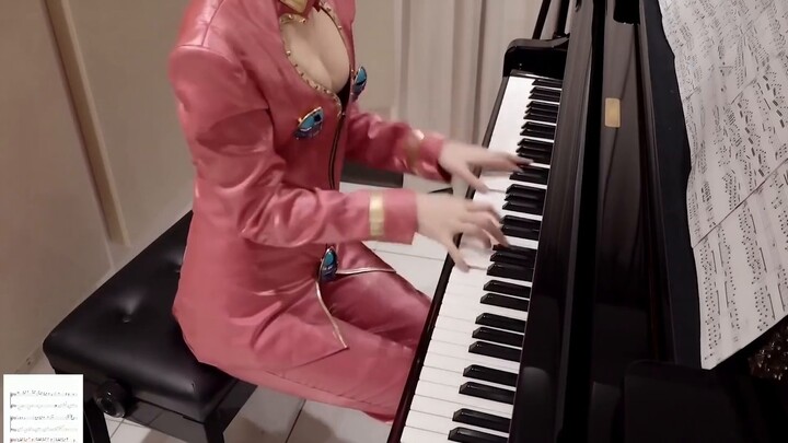 [Datang dan belajar piano dari adikku] BGM Eksekusi Angin Emas Petualangan Aneh Jojo