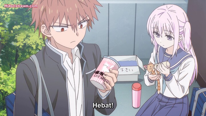 EP 4 - Kao ni Denai Kashiwada-san to Kao ni Deru Oota-kun Sub Indo