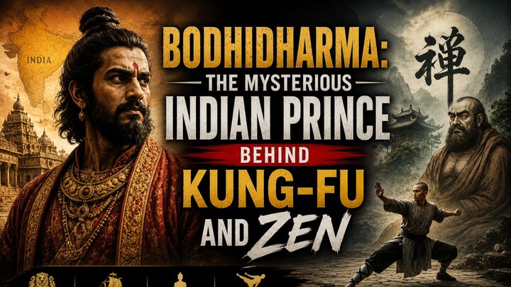 Bodhidharma: The Mysterious Indian Prince Behind Kung Fu & Zen