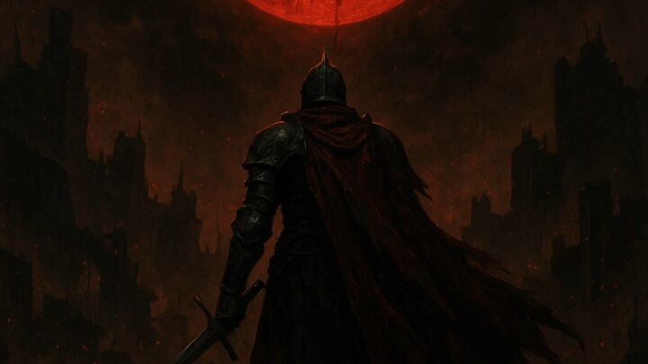 The Red Moon Knight | Epic Dark Fantasy Song