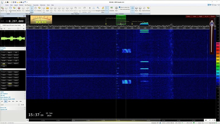 8297 Khz  -ZLM Taupo Maritime Radio -New Zealand