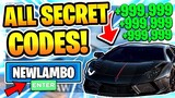 Roblox Vehicle Legends All New Codes! 2021 August