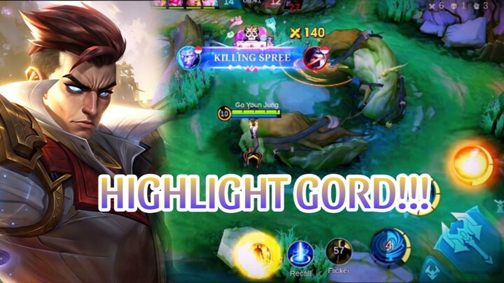 HIGHLIGHT GORD!!!