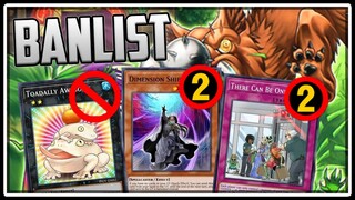NEW BANLIST! Tearlament and Spright Are Coming! Floodgates BANNED! [Yu-Gi-Oh! Master Duel]
