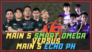 SMART OMEGA MAIN5 VERSUS ECHO PH MAIN 5