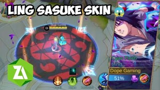 LING SASUKE SKIN SCRIPT | NAPAKA LUPET NITO MGA LODS | MOBILE LEGENDS