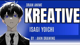 Gabut?? yuk! temenin aku.. anime no isagi yoichi o egaku🌱