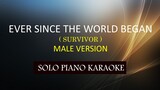 EVER SINCE THE WORLD BEGAN ( MALE VERSION ) ( SURVIVOR ) COVER_CY