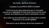 Ben Settle Course  Big Book of Business download
