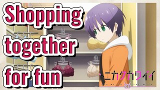 Shopping together for fun