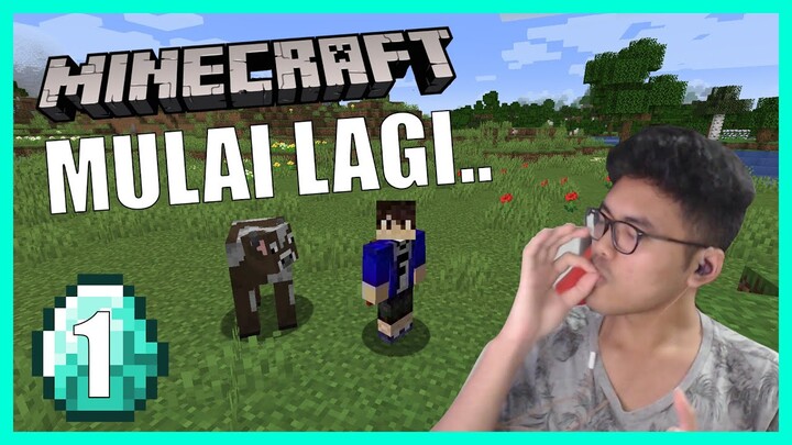 nyoba main minecraft lagi...