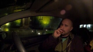 no audio. failed night vlog in the car . Tavistock Dartmoor. 25th Jan 2023(2)