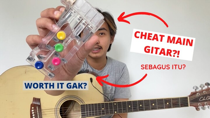 MAIN GITAR TAPI NGECHEAT! REVIEW ALAT BANTU KUNCI GITAR (GuitarBuddy/ChordBuddy)