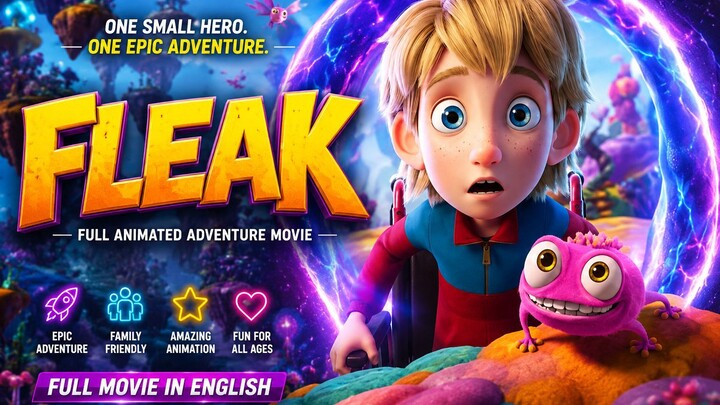 FLEAK | FAMILY ANIMATION | Full Movie in English