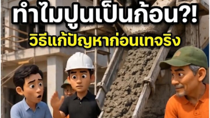 ปูนหมดเวลา ยังใช่ได้อยู่ไหม?